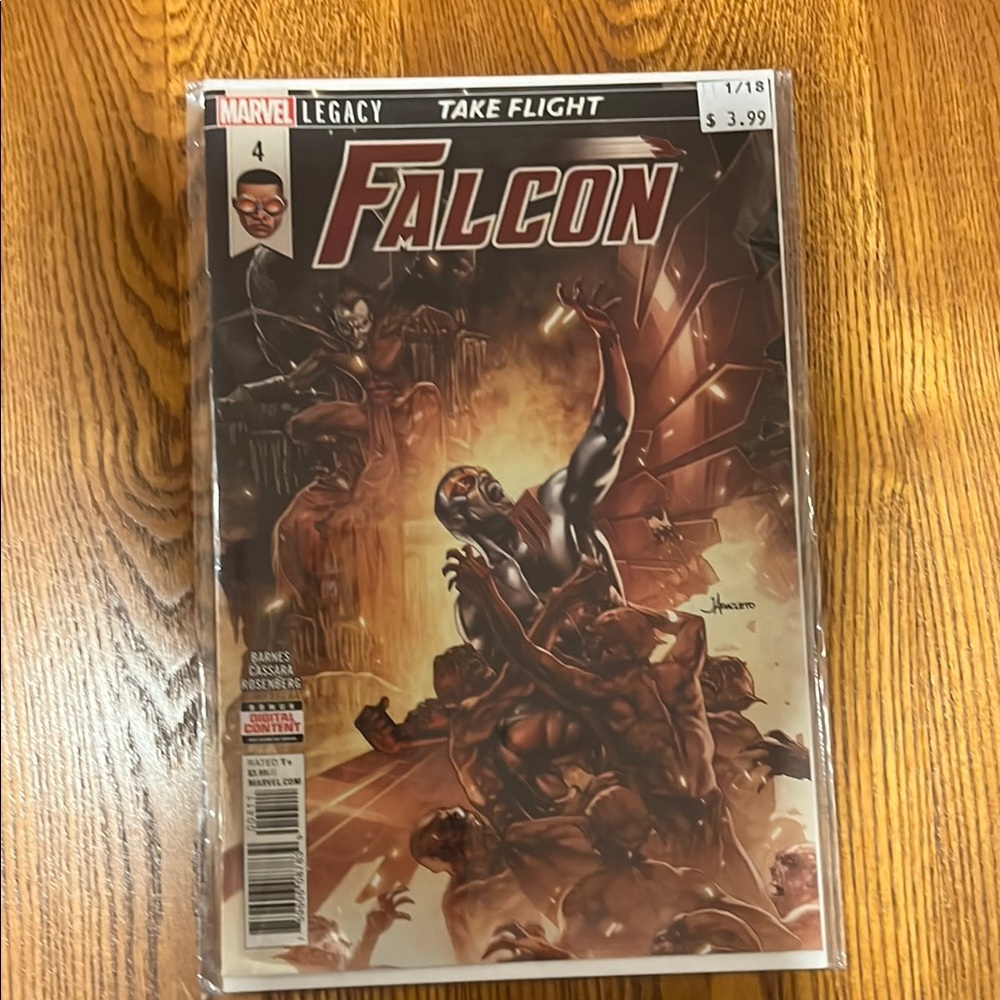 Marvel Legacy Falcon Comic Issue #4